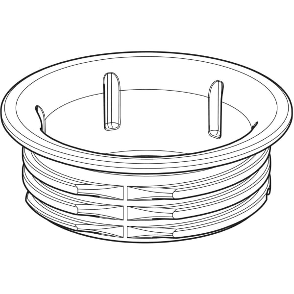 Geberit Ablaufventil rund für Duschboden Abl. für Bodenbeläge aus PVC