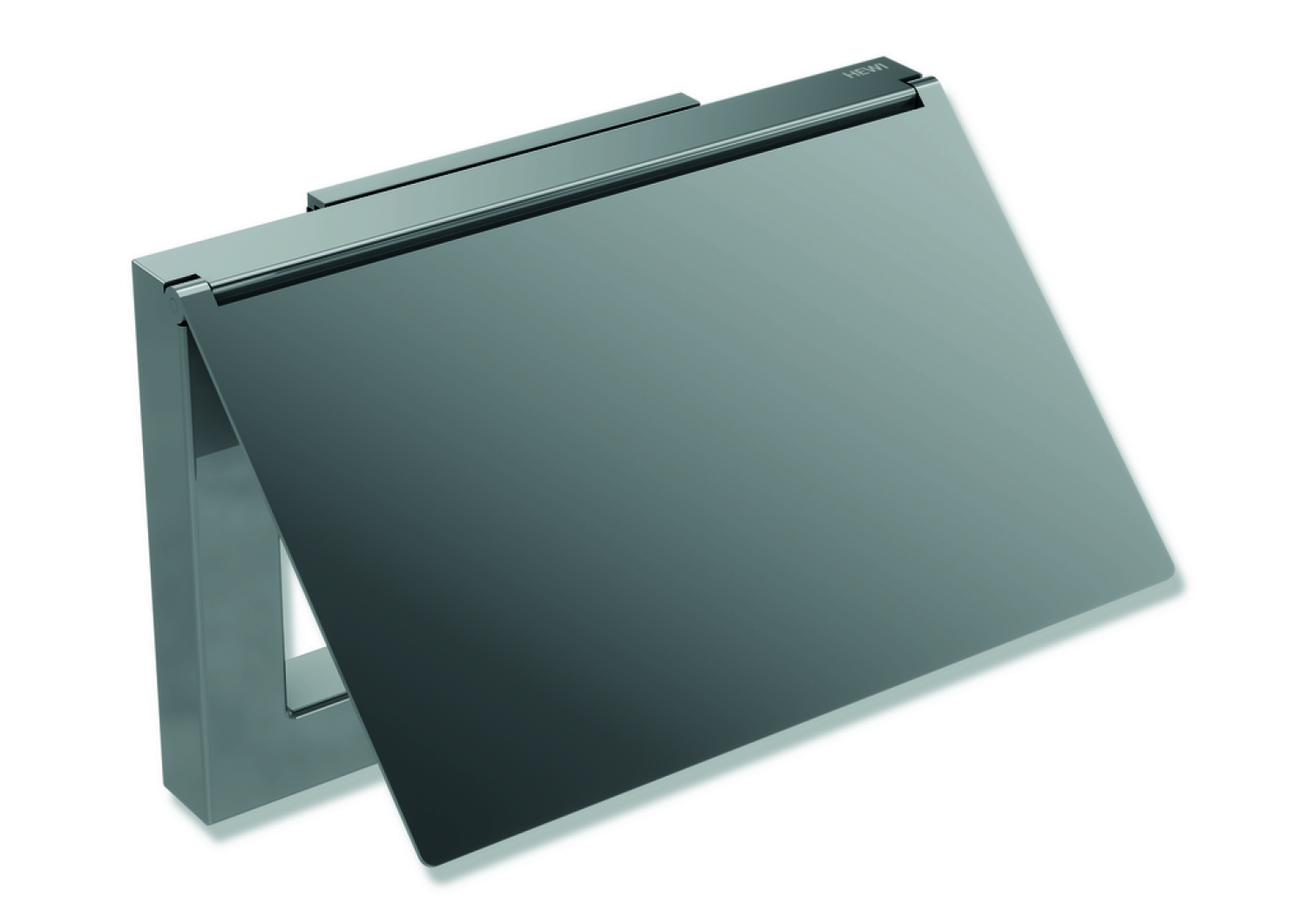 HEWI WC-Papierhalter Sys 900 Q, m. Deckel, chrom