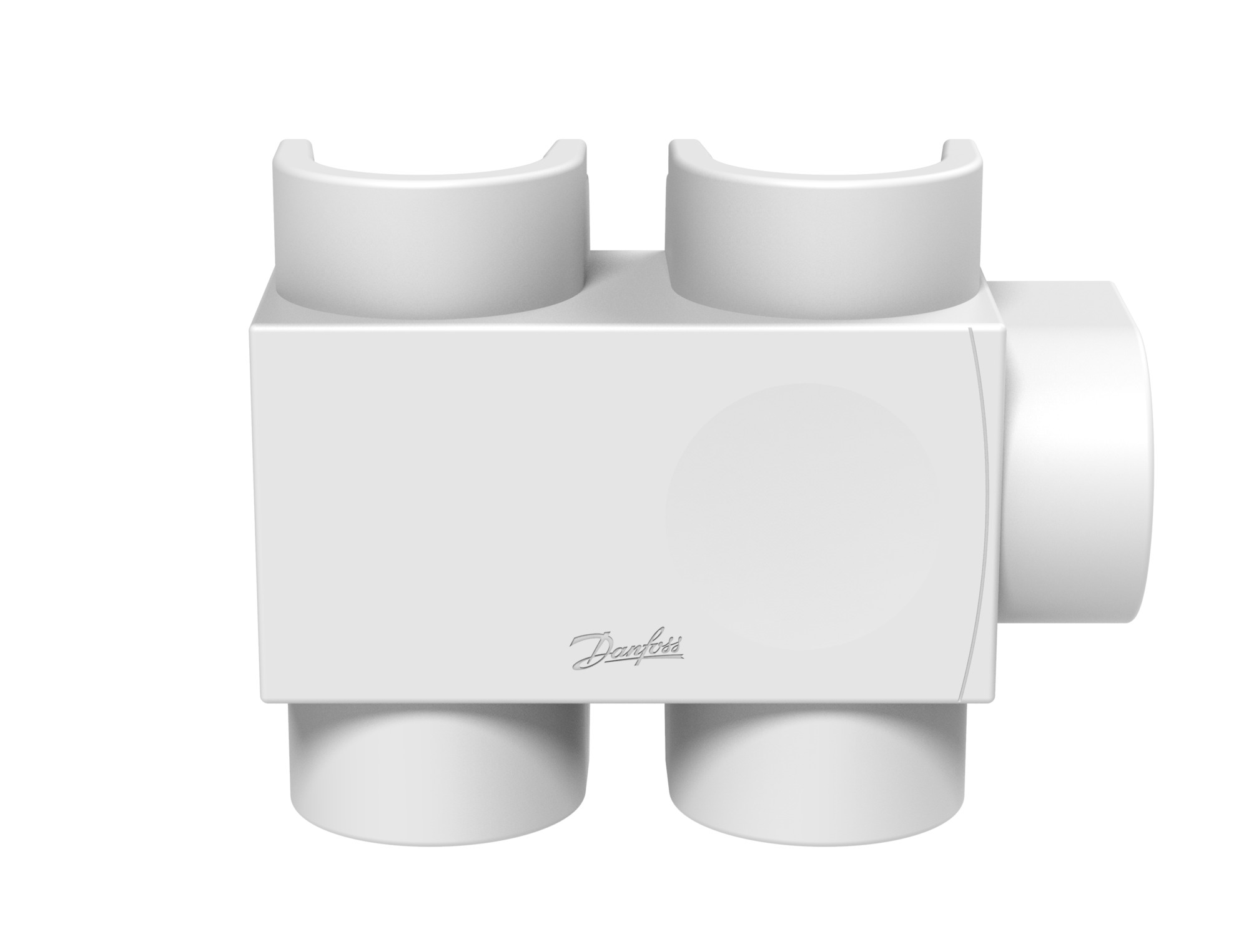 Danfoss Kunststoffabdeckung für VHS-DV DG, Fühler links in RAL 9016, HK 1/2"