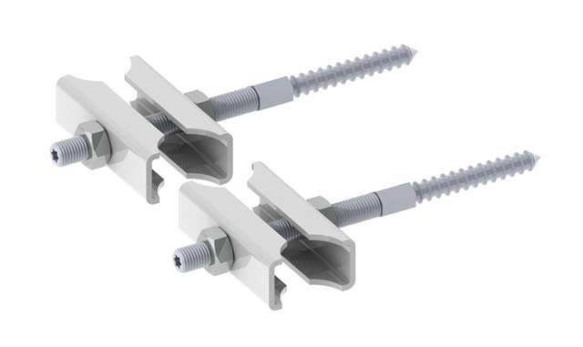 Zehnder Zubehör Set TSKC, 2xTSKC130 L=130 mm, Sonder-Lack