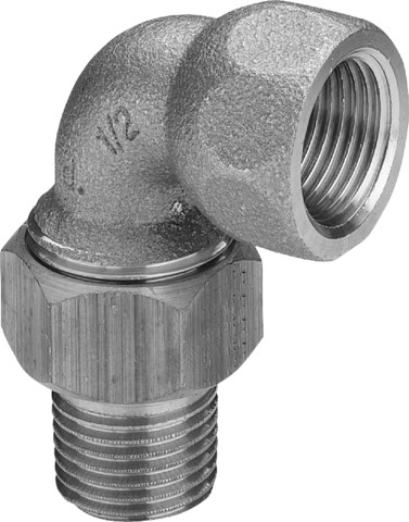 Viega Winkelverschraubung 3098 konischdichtend in R1/2 x Rp1/2 Rotguss