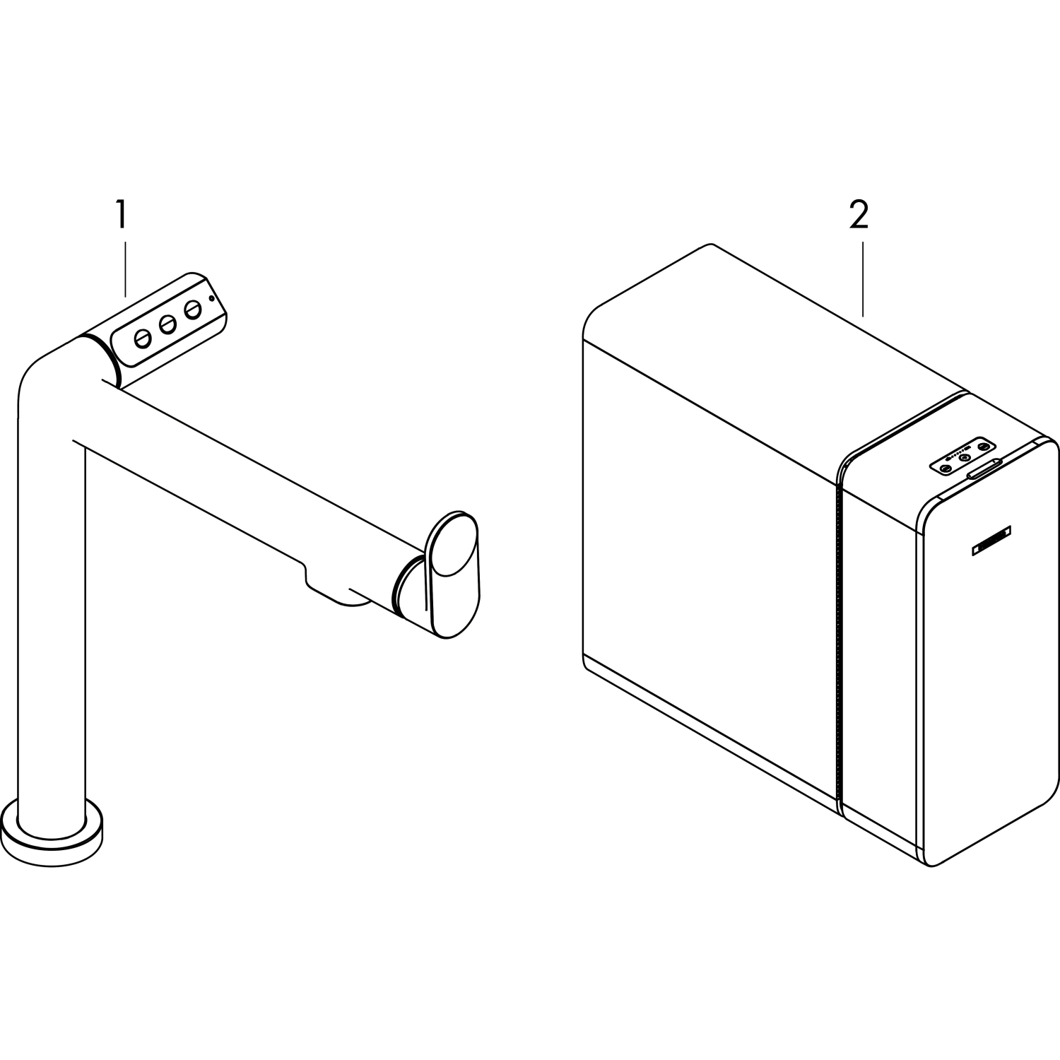 Hansgrohe SodaSystem 240 Aqittura M91 1jet Starter Set ST