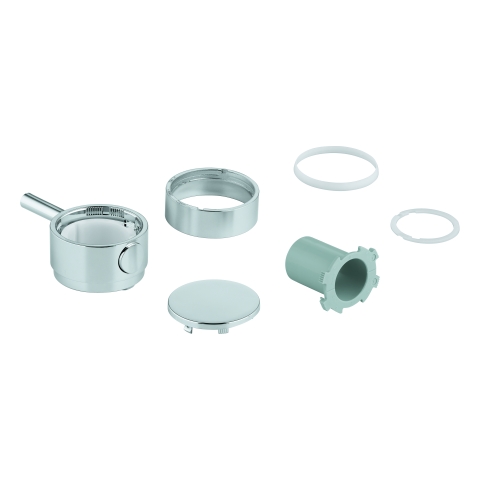 GROHE Temperaturwählgriff 49089 rund für Thermostat-Fertigmontagesets chrom