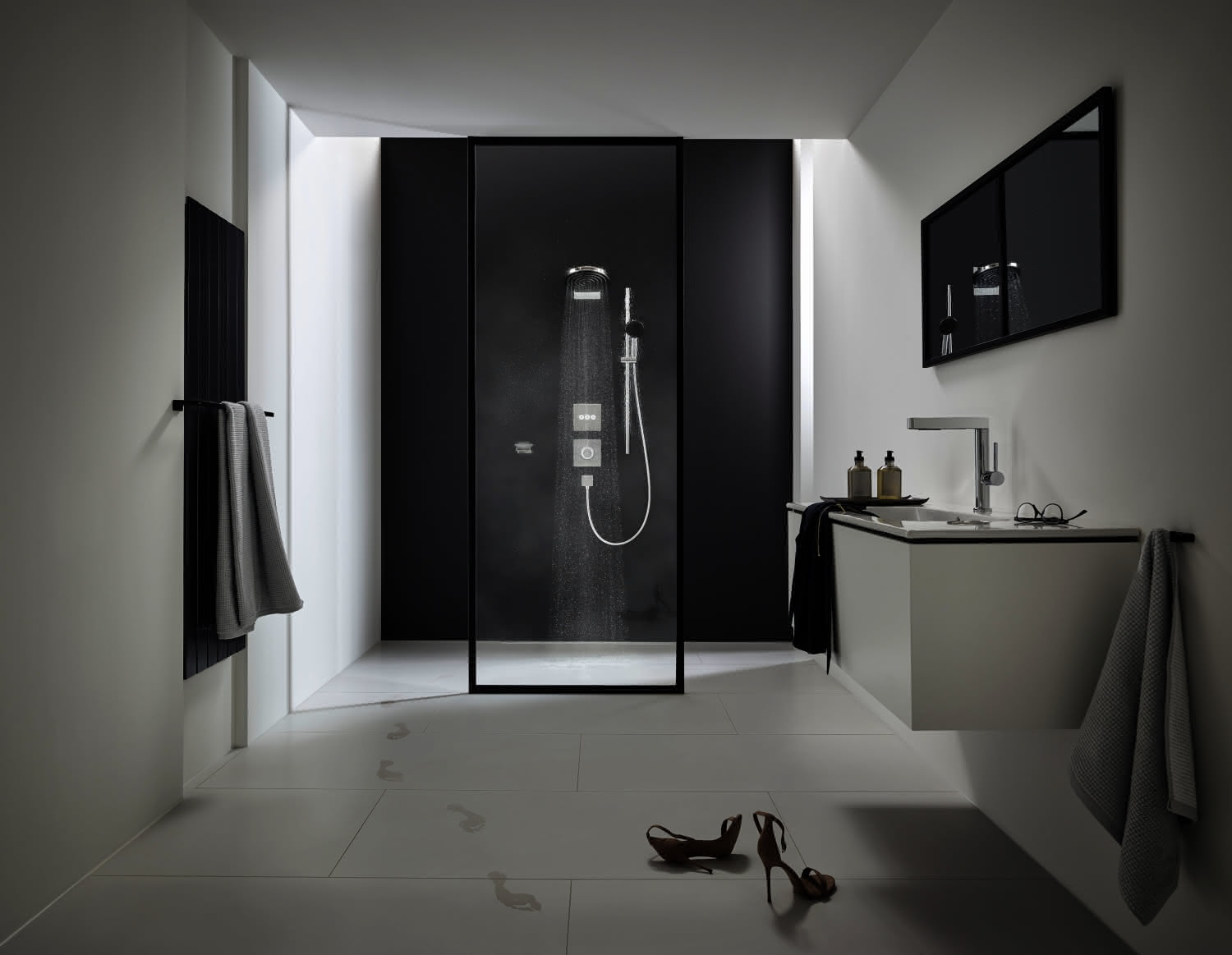Hansgrohe Waschtischmischer 230 Finoris Ausziehbrause 2jet chrom