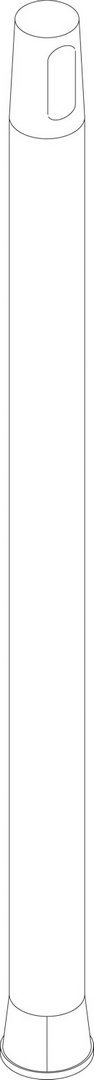 BOSCH Ersatzteil TTNR: 8735100006 Ein-/Auslaufrohr 1253mm