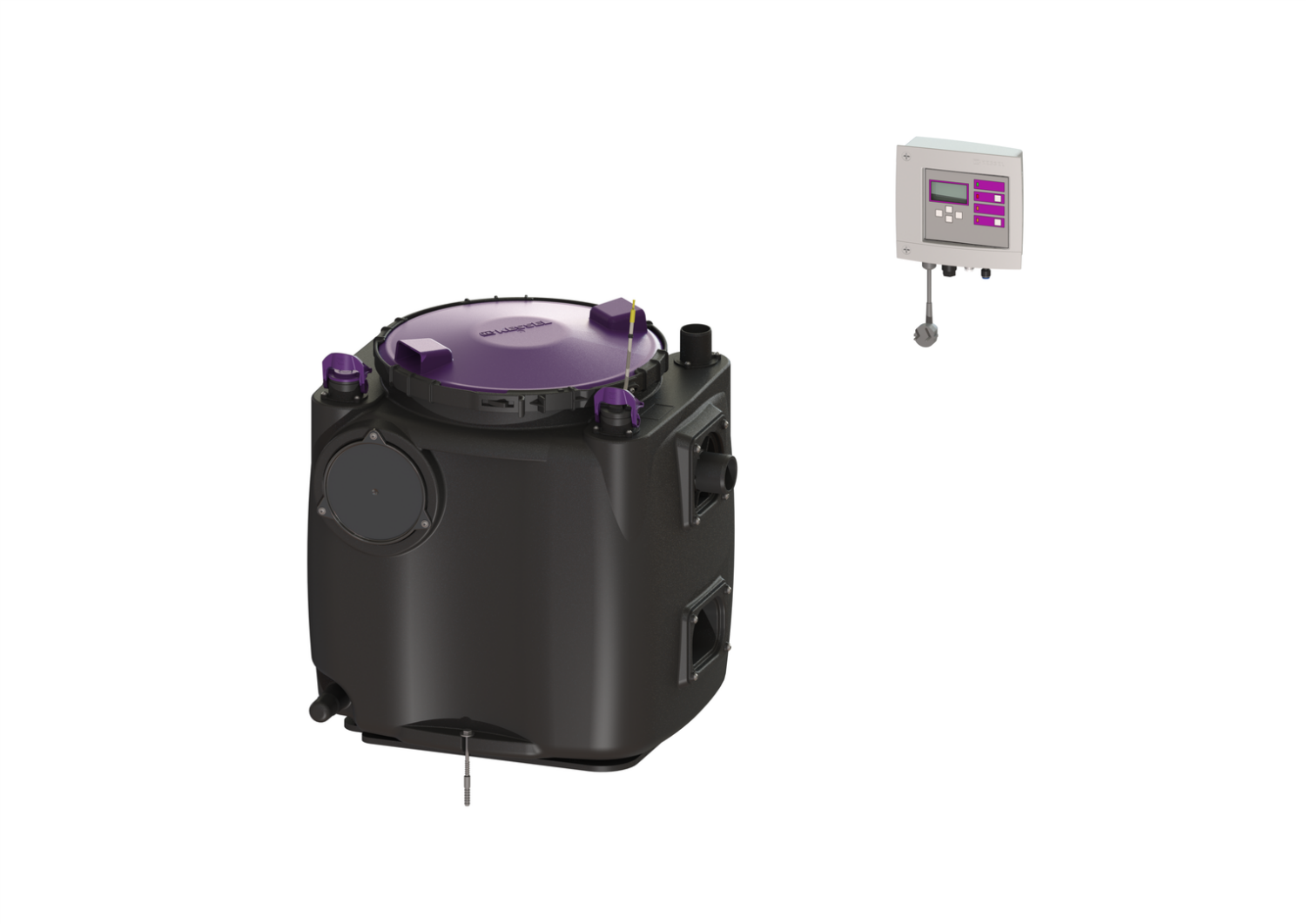 KESSEL-Hebeanlage Aqualift S 100 Tronic, GTF 1250, freie Aufstellung