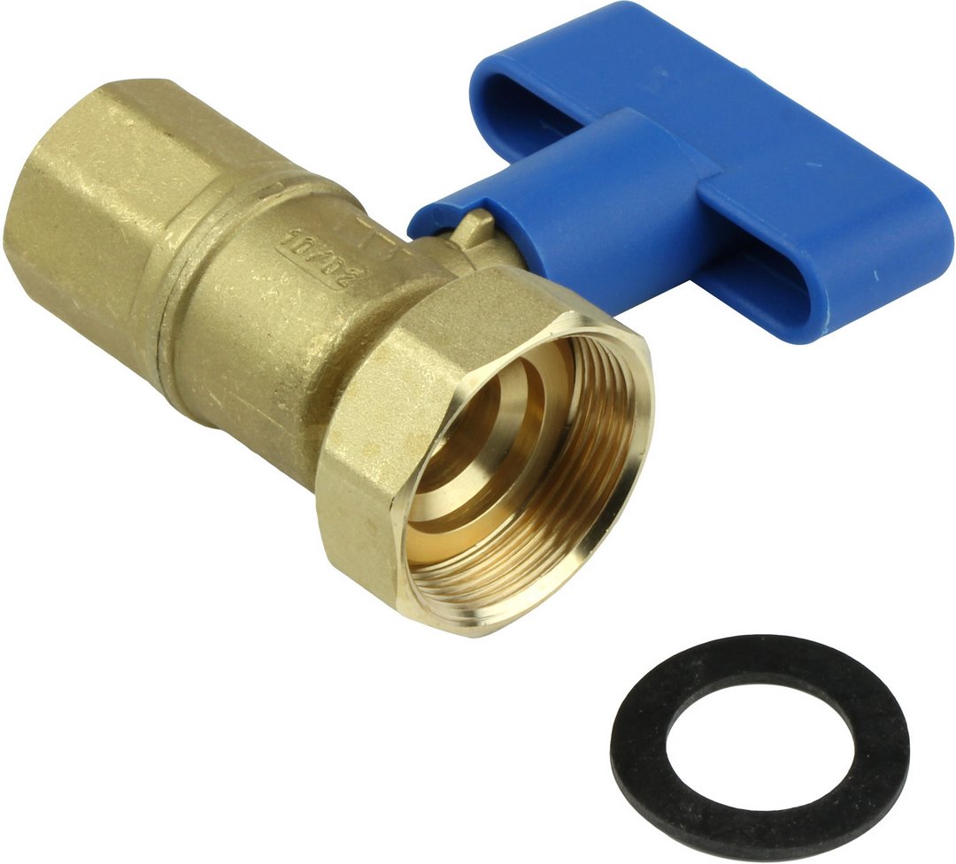BOSCH Ersatzteil TTNR: 5354946 Kugelhahn 1" FL G1 1/2