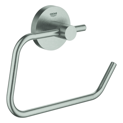 GROHE WC-Papierhalter Essentials 40689_1 ohne Deckel Metall supersteel