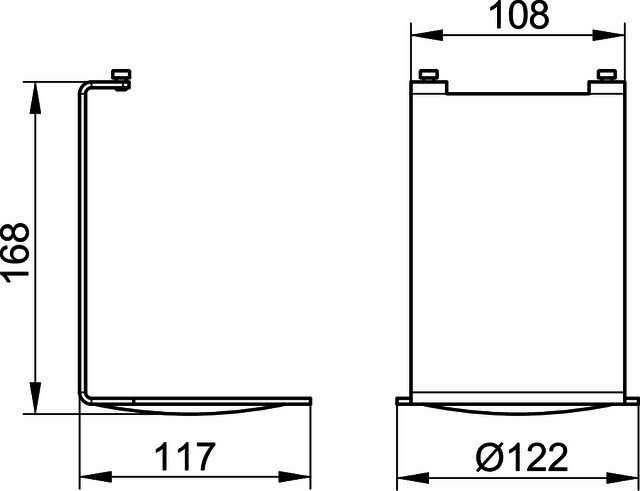 KEUCO Abtropfschale Plan 14956, passend zu 14956, anthrazit