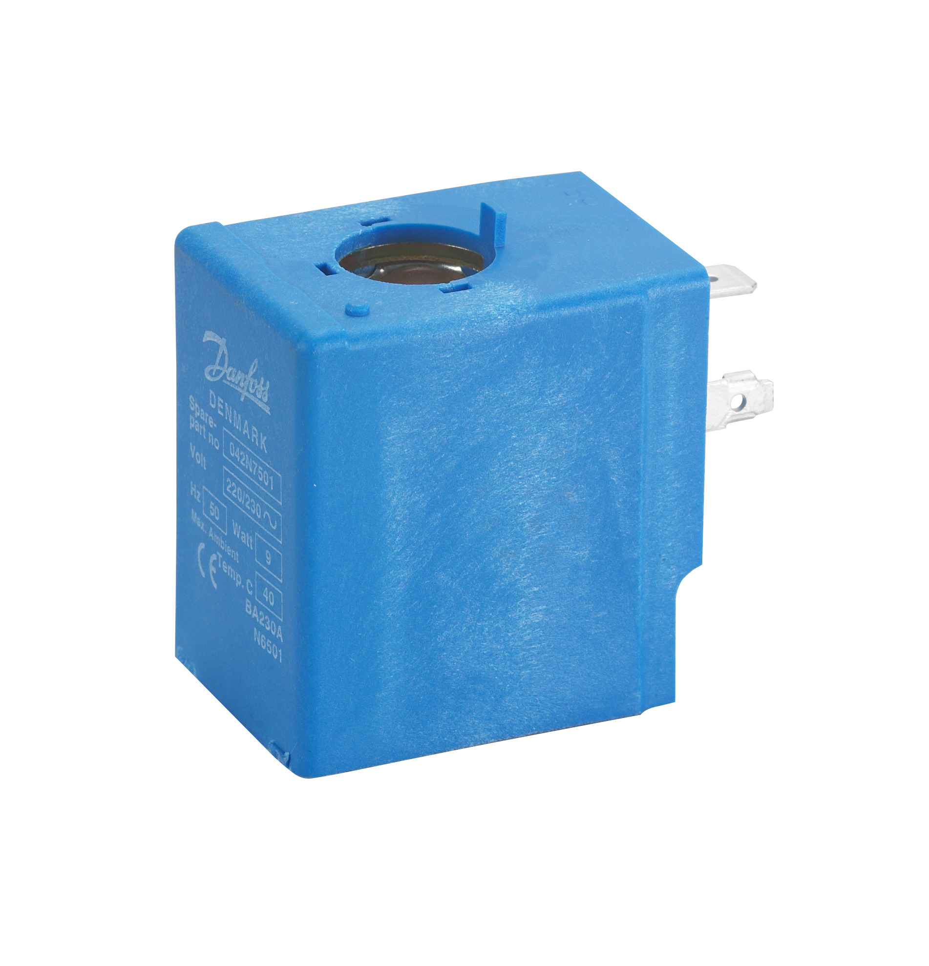 Danfoss Magnetspule, BA012D, DIN Steckzungen