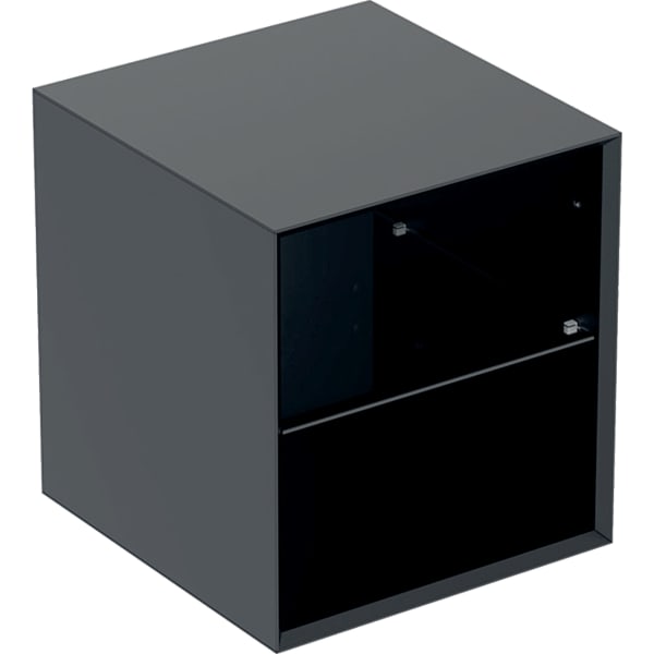 Geberit ONE Seitenelement 45x47x49,2cm, schwarz matt