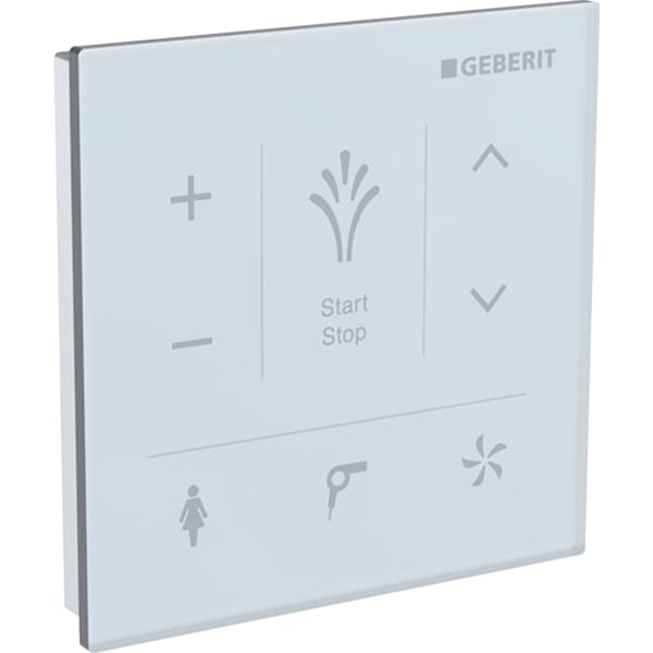 Geberit Wandbedienpanel für Geberit AquaClean weiß / Glas Geberit Wandbedienpanel für Geberit AquaClean weiß / Glas