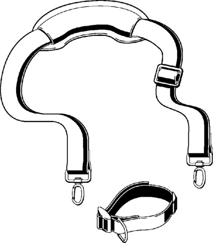 Viega Schultergurt 4297.4XL mit Spanngurt