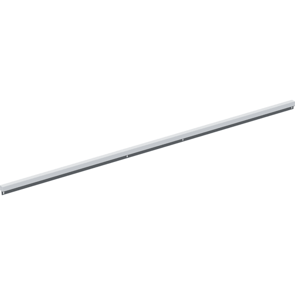 Geberit Lichtleiste ob. f. Option Plus, eckig Lichtspiegel B:105cm, schwarz-matt /alu.