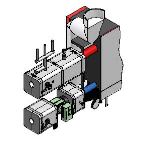 Remeha Hydraulik-Set ohne Weiche/WT BasisAnschlussset Gas 320 Ace 430