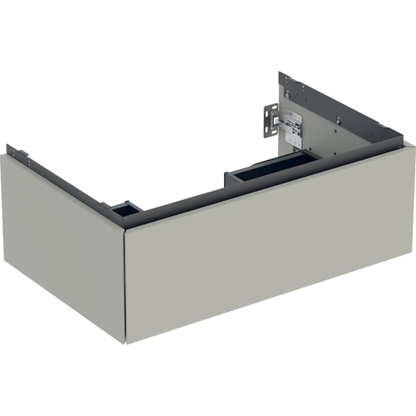 Geberit ONE Unterschrank für WT/-Platte 1 Schubl., 74x26,6x47cm, greige matt