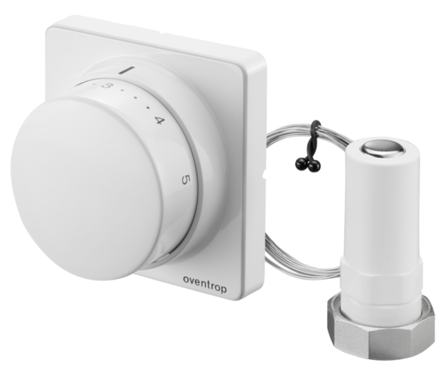 OVENTROP-Thermostat "Uni FHU" 7-28 C, 0 * 1-5, Fernverstellung 10m