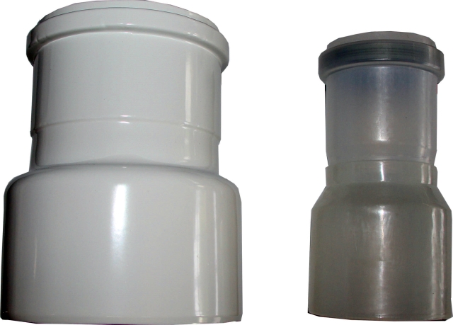 Wolf Reduzierung DN110/160 - DN80/125, aus PP