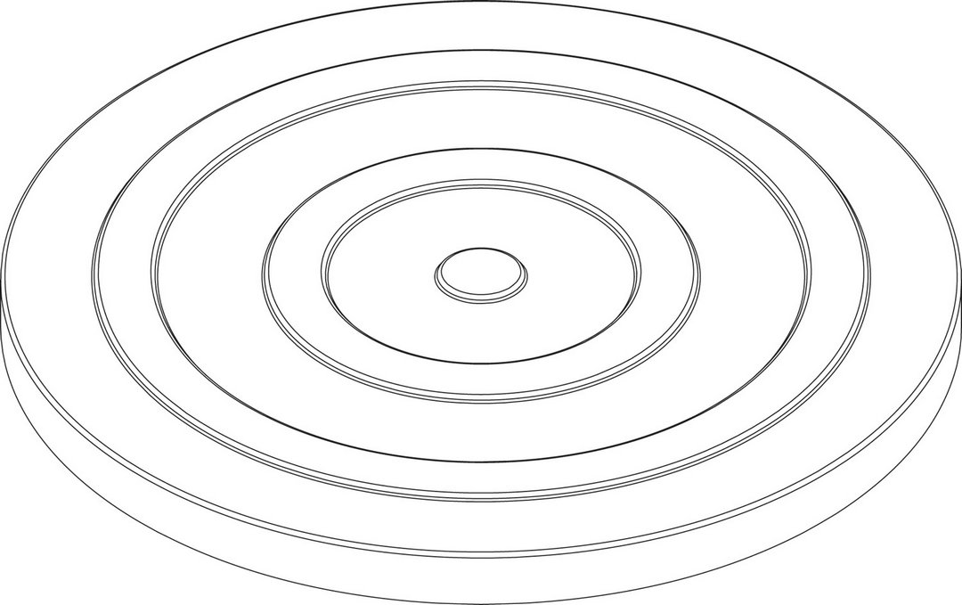 BOSCH Ersatzteil TTNR: 8735100308 Abdeckung Deckel D1070 weiß everp