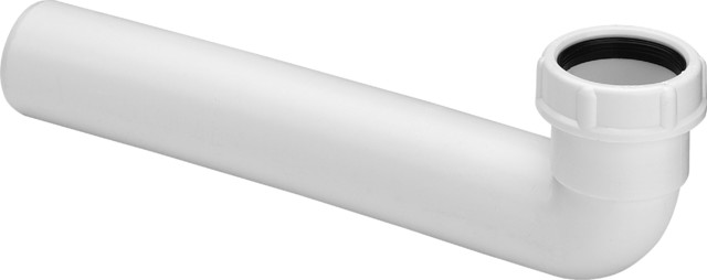 Viega Ablaufbogen 90 Grad 7985.470 in 40x245mm Kunststoff weiss