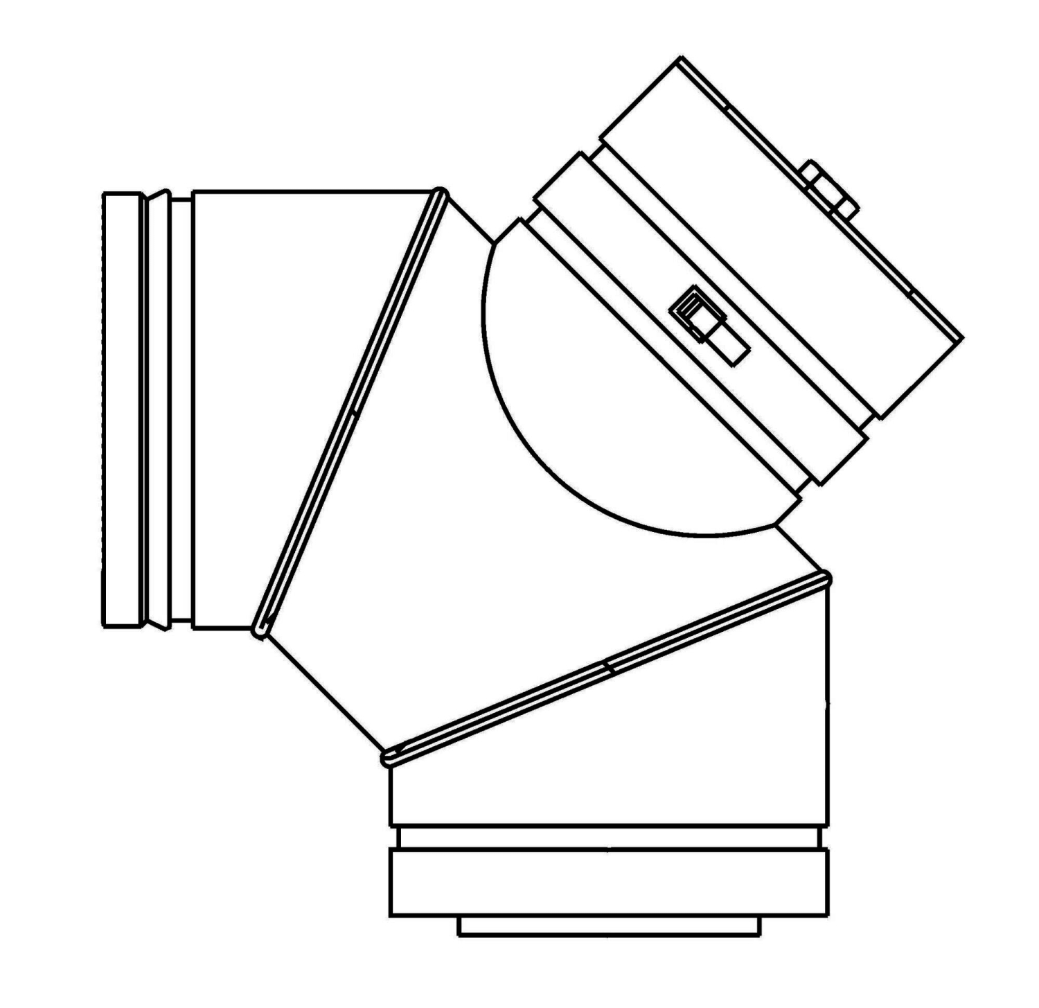 Remko Stat. WLE Reinigungsbogen AS-RB90-D, 300-D