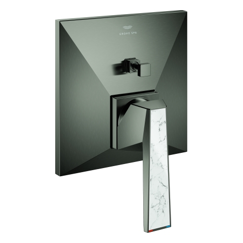 GROHE Wannenbatt. Allure Bril. PC 24426 FMS Griff WA-Caesarstone hard graph. gb.