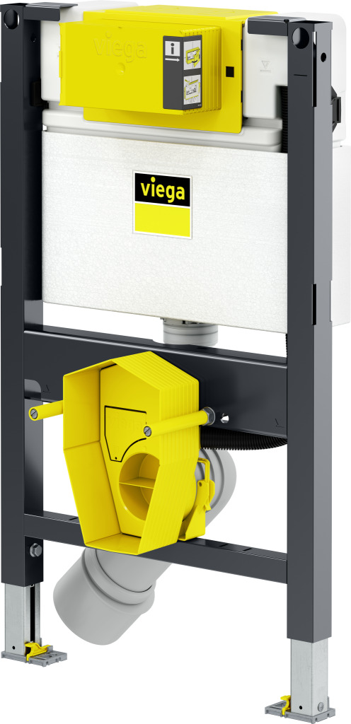 Viega WC Element Prevista Dry 8533 mit Dusch WC Anschluss 820 mm