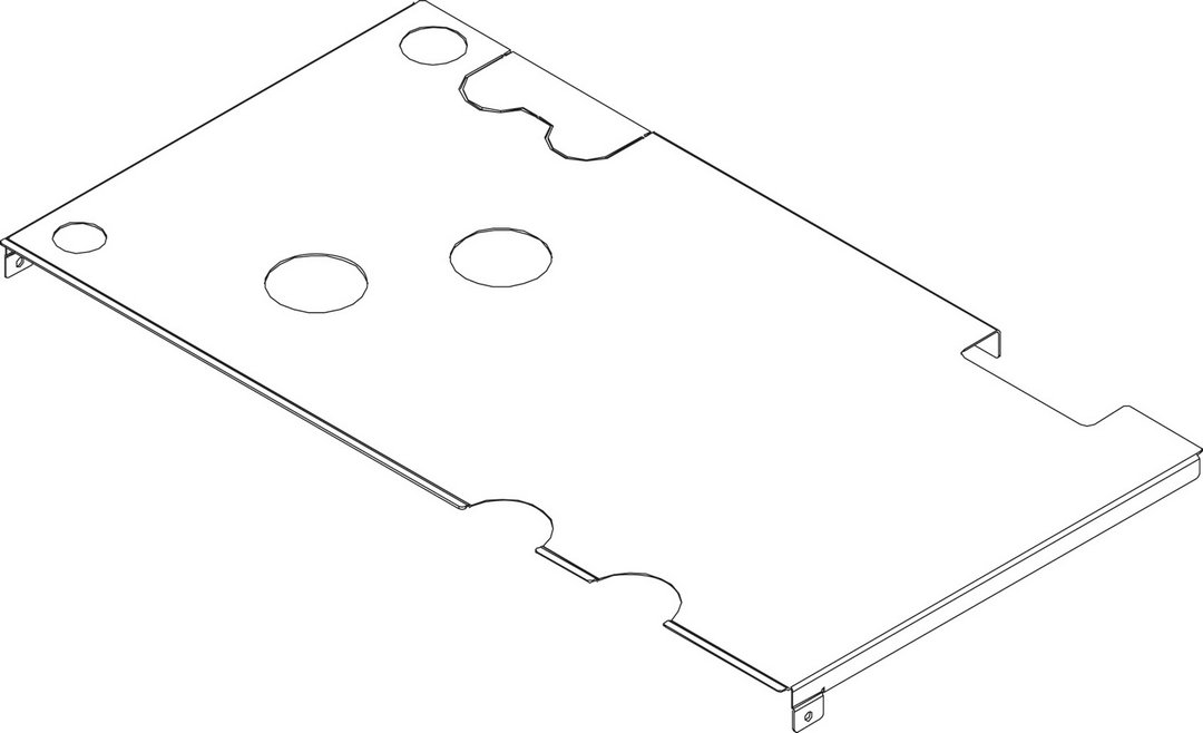 BOSCH Ersatzteil TTNR: 8733703220 Abdeckung oben hinten