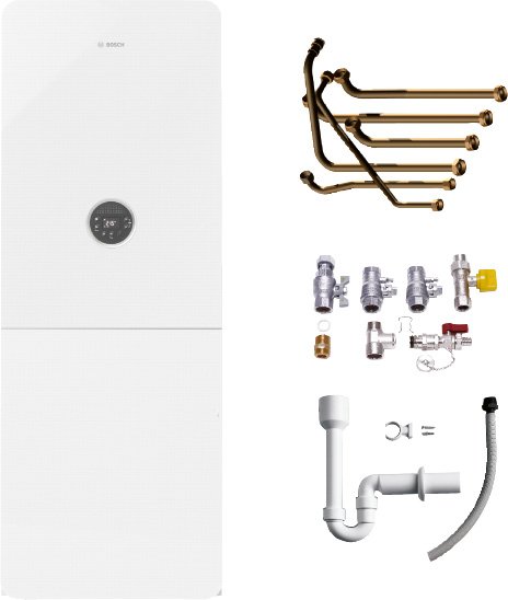 BOSCH Gas-BW-Basic-Paket BOPA GC-B5313 GC5300i WM 24/120 + waagr. Anschluss BOSCH Gas-BW-Basic-Paket BOPA GC-B5313 GC5300i WM 24/120 + waagr. Anschluss