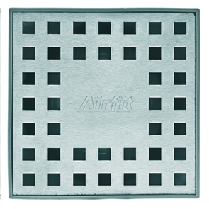 airfit Ersatz-Edelstahlrost 3 mm, für Bodenablauf Profi, Rost aufliegend