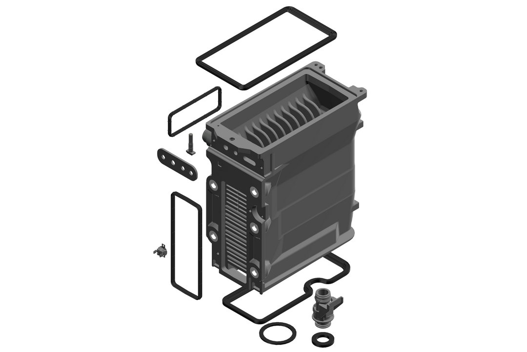 BOSCH Ersatzteil TTNR: 8737712170 Wärmetauscher WB5-IV