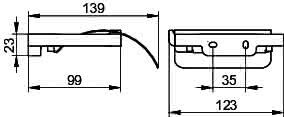 KEUCO Toilettenpapierhalter Col. Moll 12760 mit Deckel, verchromt