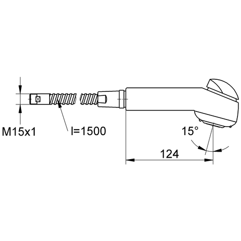 GROHE Doppelstrahl-Brause 440836 für Eichelberg Vento SPT-Batt. velourchrom GROHE Doppelstrahl-Brause 440836 für Eichelberg Vento SPT-Batt. velourchrom