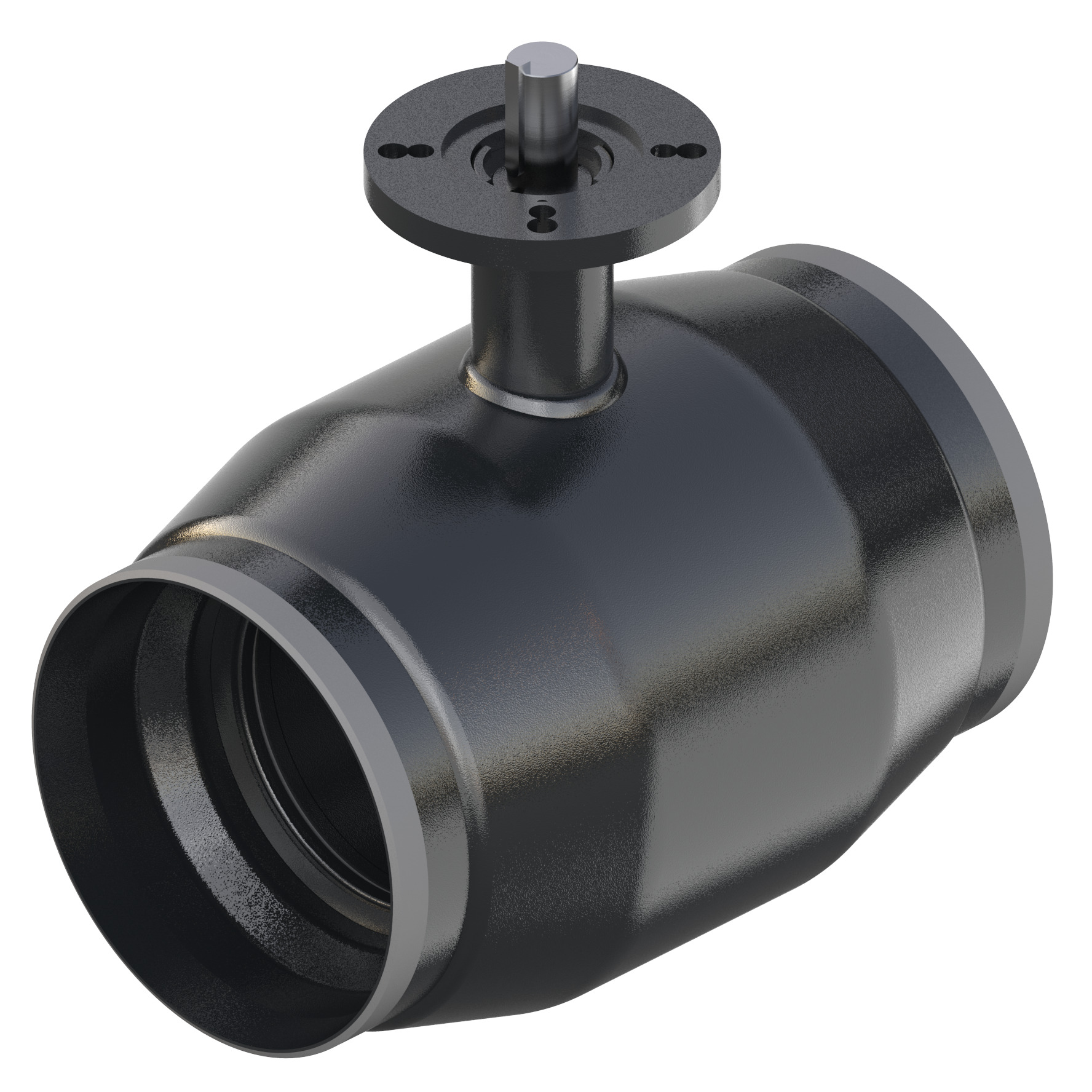 Danfoss Kugelhahn JIP125.12A ISO-Flansch o. Handr. DN200 Kvs2300m3/h PN25 AE/AE