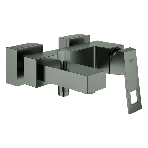 GROHE EH-Wannenbatterie Eurocube 23140 Wandmontage hard graphite gebürstet