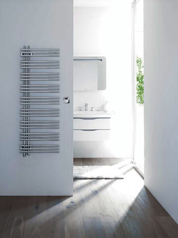 ZE Design-Heizkörper Yucca elektrisch YAECL-130-60/GD 1329x95x578, Chrom