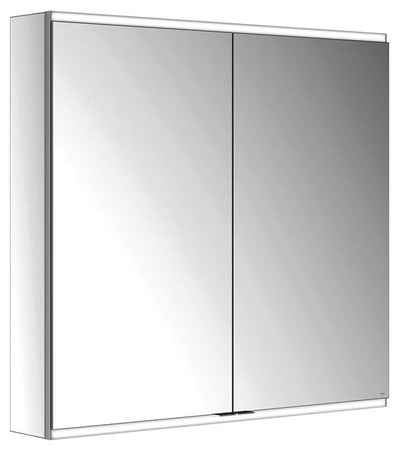KEUCO Royal Modular 2.0 SPS, bel. 80021, Vorb,1Steckd/USB,sb-elox,1000x900x160mm
