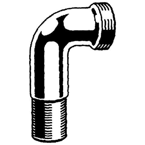 GROHE Anschlusswinkel 12476 1/2"x3/4 chrom