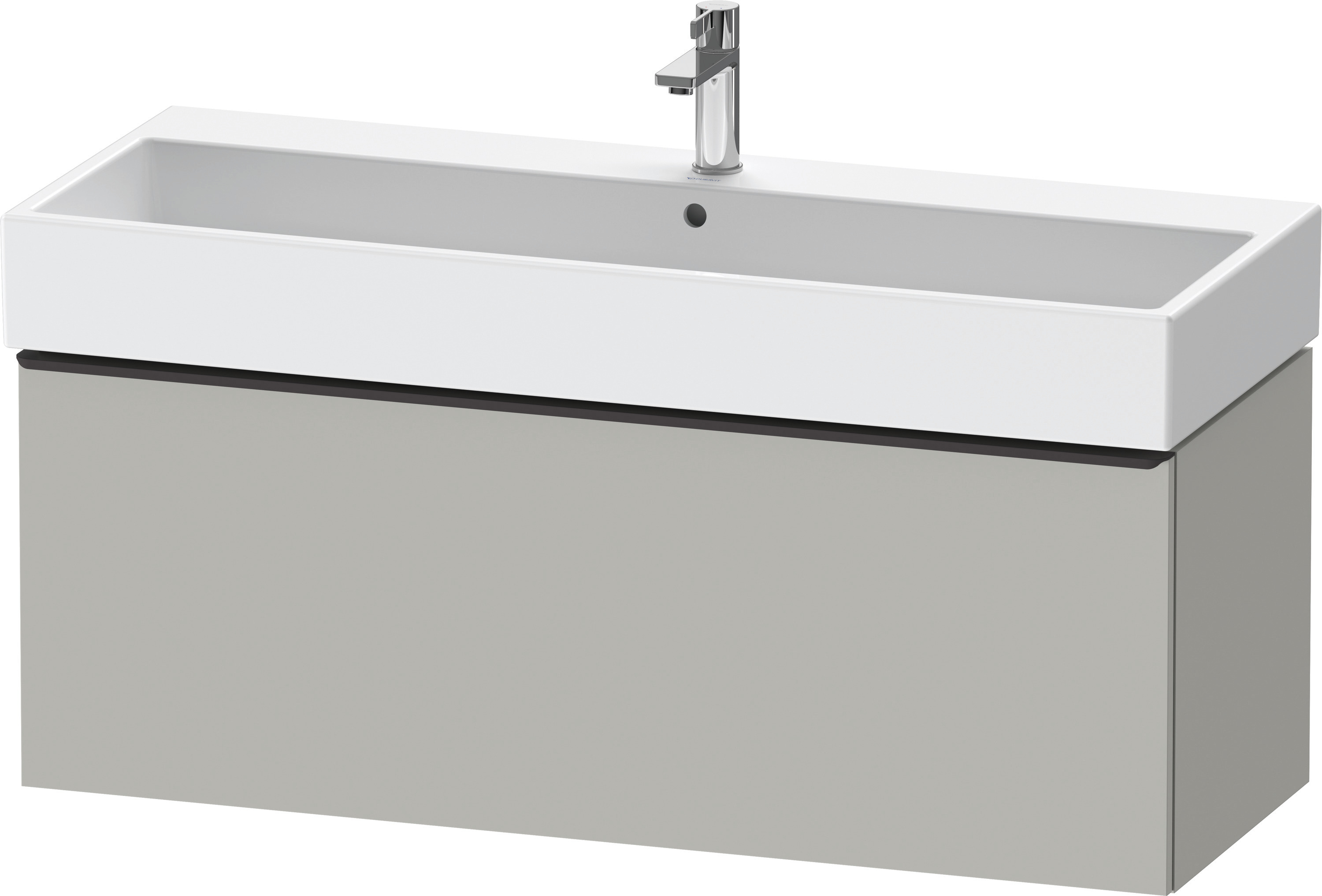 Duravit D-Neo WTU,Wdh,Ausz:1,Gr:Diamant Schw. 1184x442x440mm,Betongrau Matt,Dekor