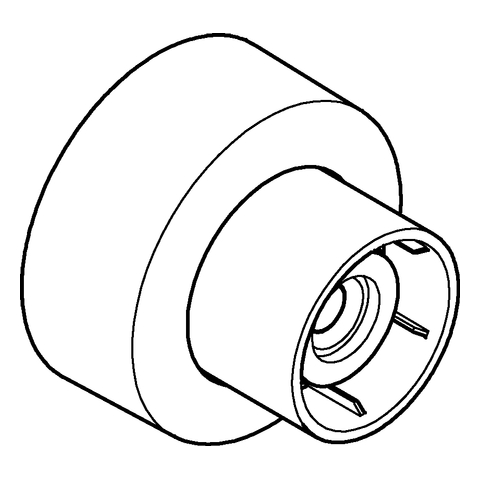 GROHE S-Anschluss 48453 1/2" x 3/4" Verstellbarkeit 7,5mm chrom