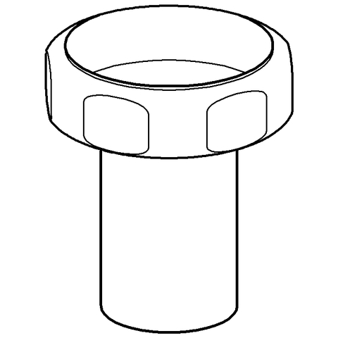 GROHE Abgangsstutzen 43328 komplett