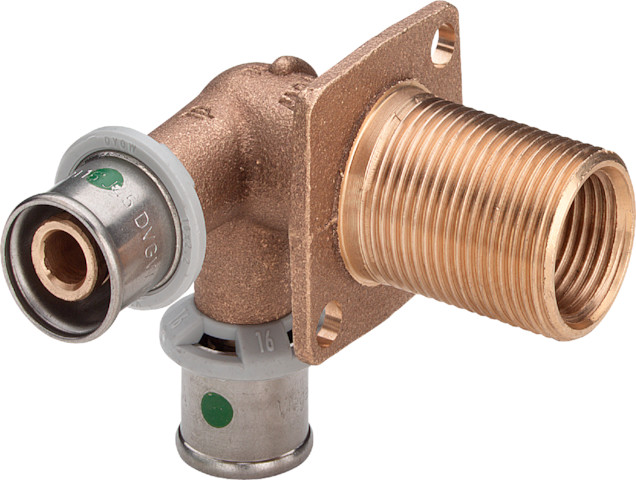 Viega Doppelwanddurchführung mit SC Sanfix P 2132.4 in 16mmxRp1/2x18mm Rg