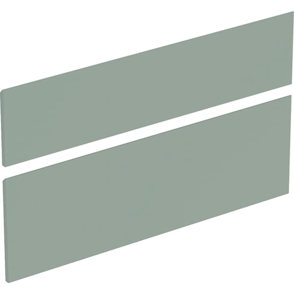 Geberit Set Schubladenfront f. US für MWT B:100cm, salbeigrün matt