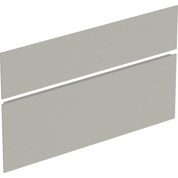 Geberit Set Schubladenfront für Xeno2 US 2 Schubladen, Breite WT 90 cm, greige