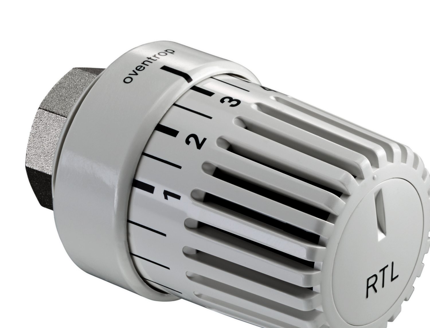 OVENTROP-Thermostat "Uni RTLH", weiß 20-50 C,für Rücklauftemperaturbegrenzung