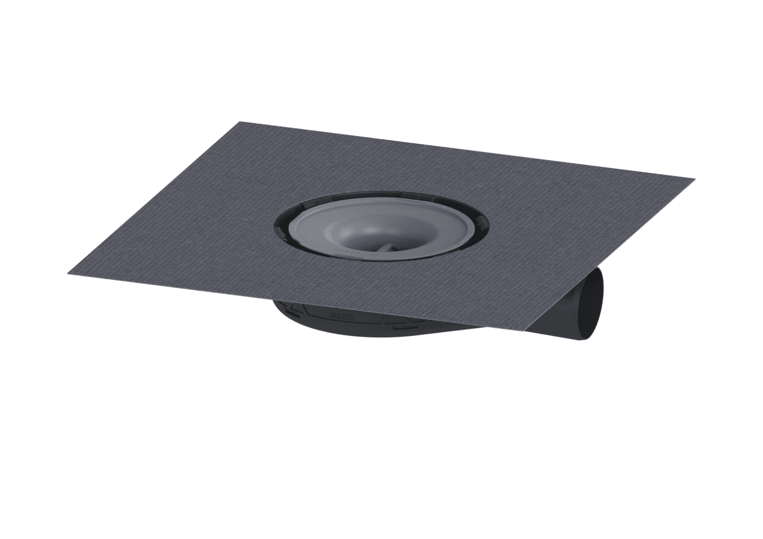 KESSEL-Grundkörper Der Ultraflache 54 DN 50, WaD, Geruchsverschluss 22 mm