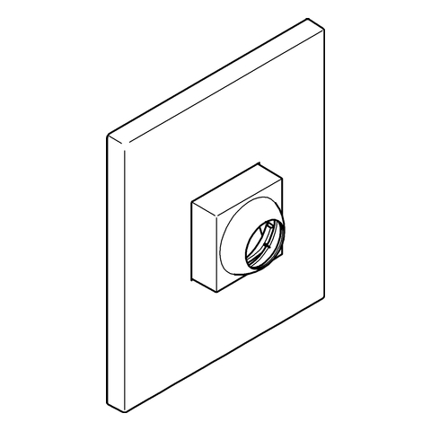 GROHE Rosette 46781 chrom