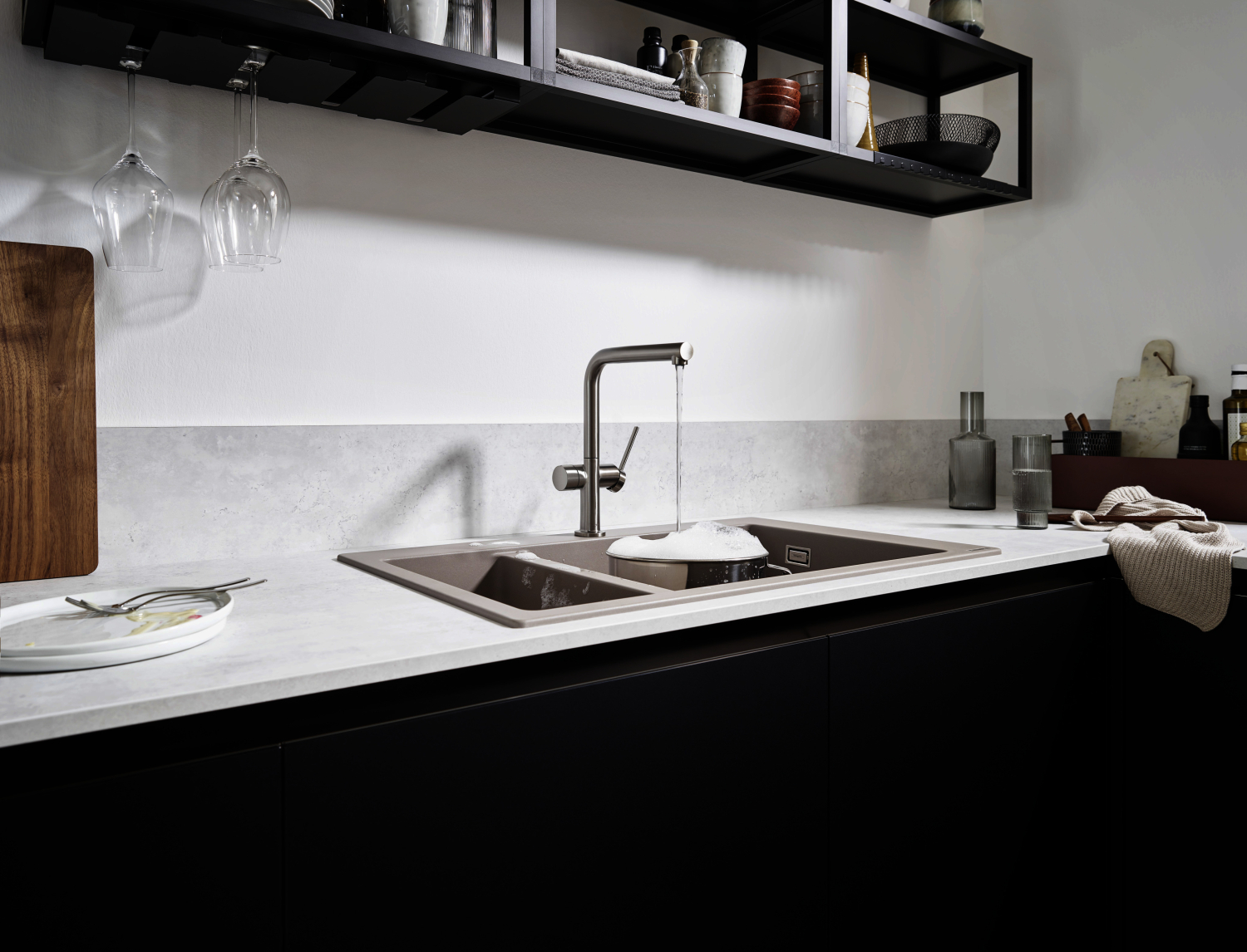 Hansgrohe Spültischmischer 270 Talis M54 Geräteabsperrv.1j edelstahl-optik