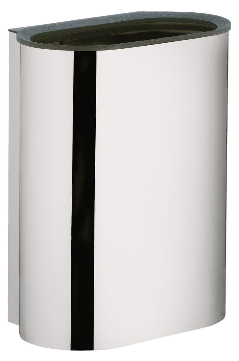 KEUCO Abfallsammler Plan 14988, Chrom-finish (Edelstahl poliert)