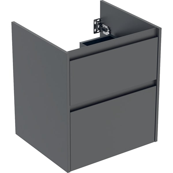 Geberit Unterschrank für MWT, 2 Schubladen B:55cm, lava matt